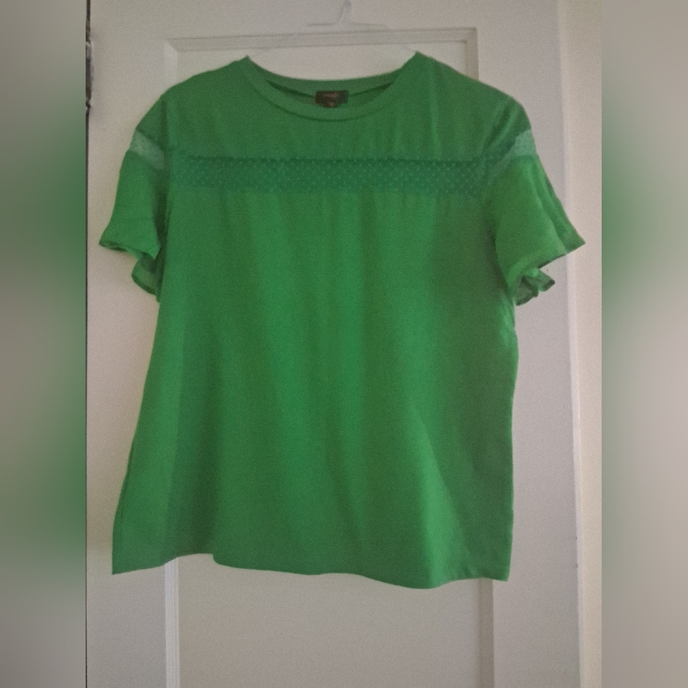 Green ont welfth Blouse